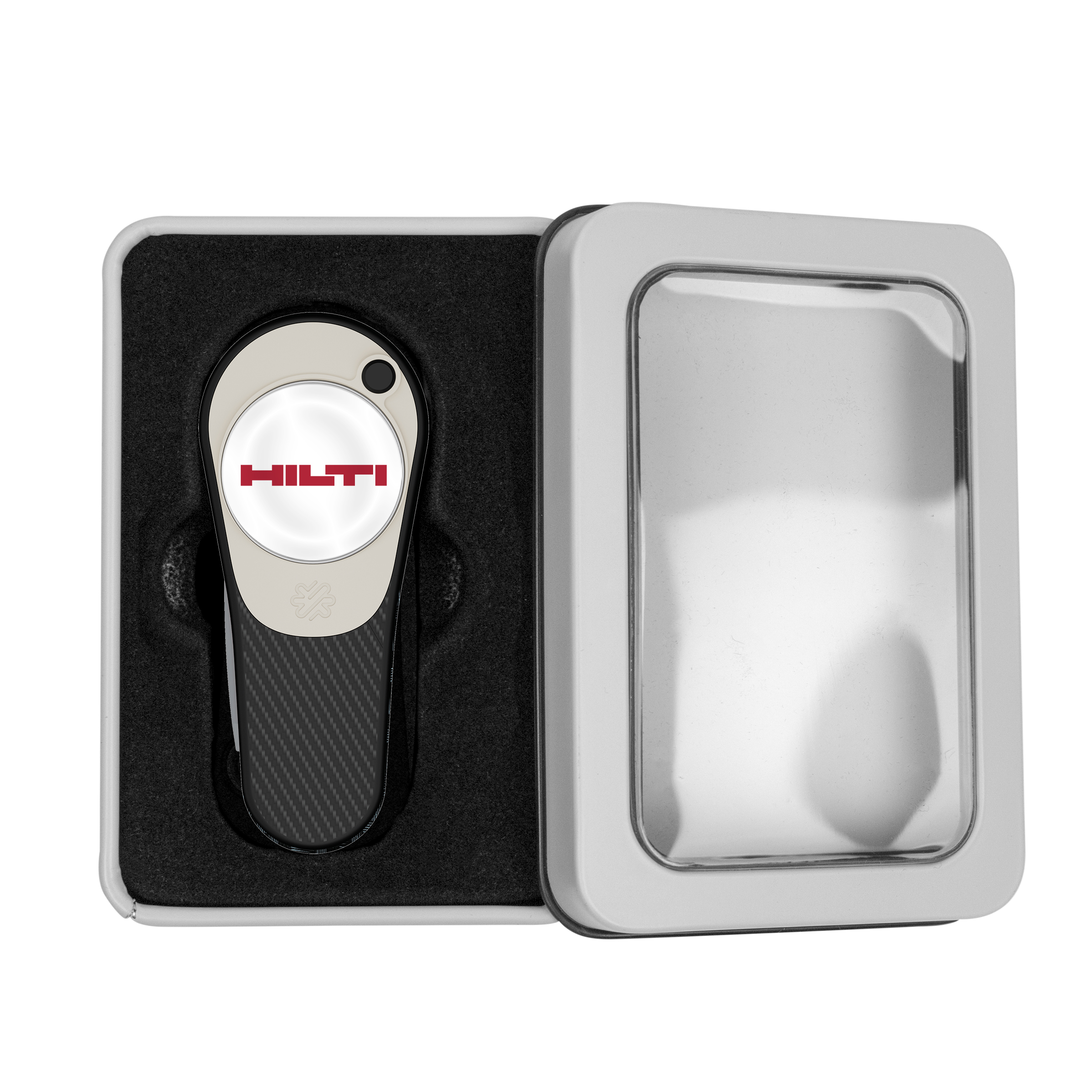 Pitchfix Ultima Golf Divot Tool in Window Tin 3
