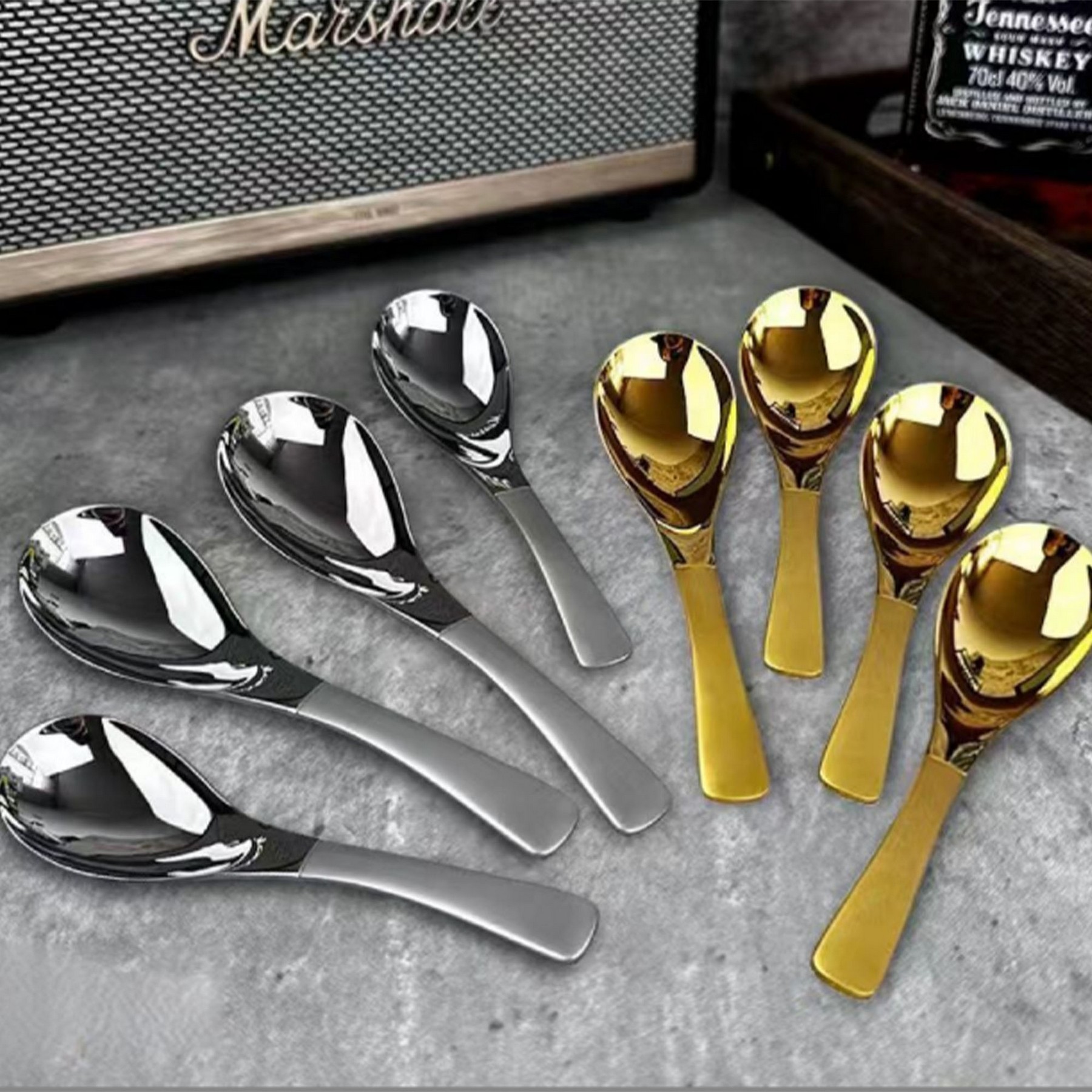 Stainless Steel Serving Tablespoons 3