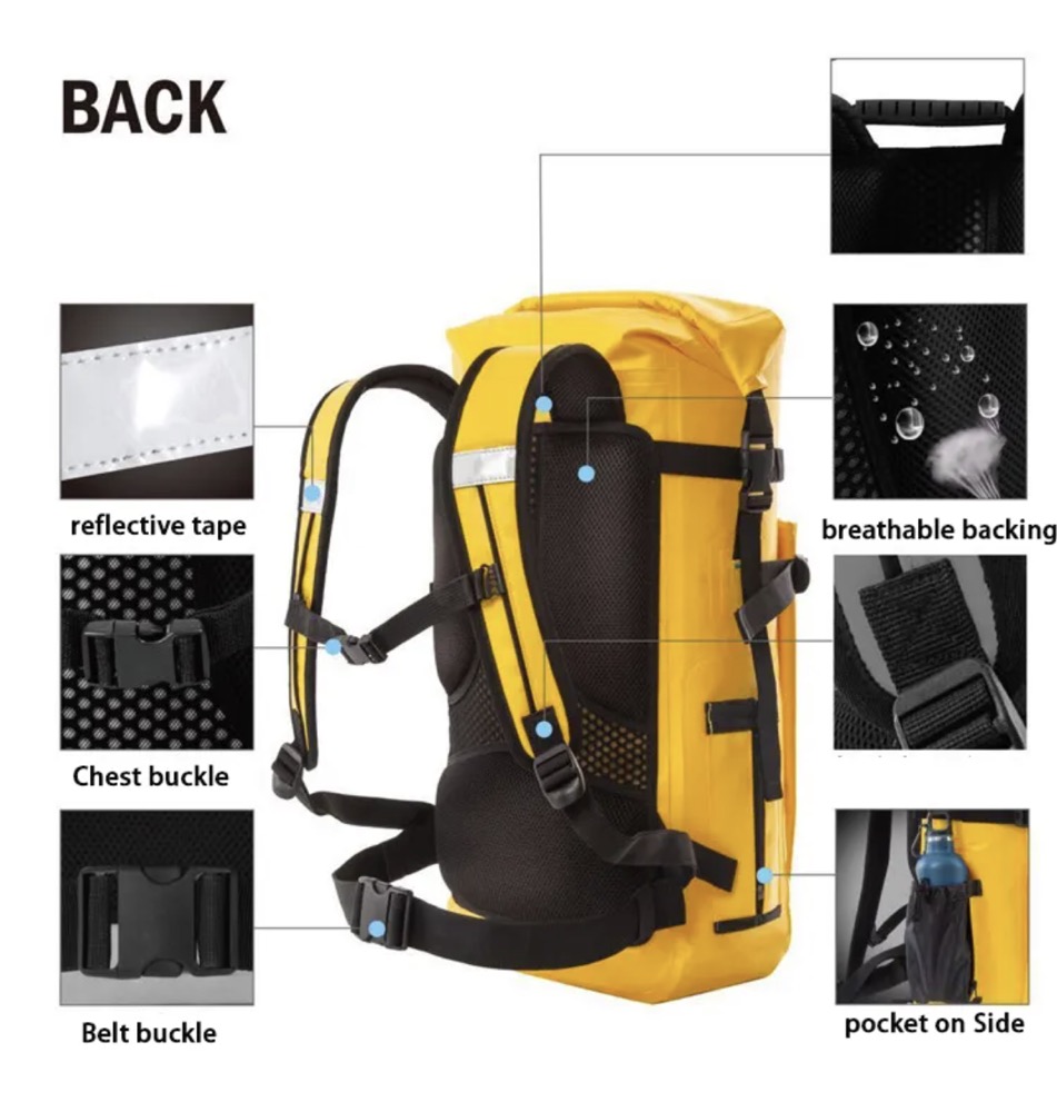 Waterproof Dry Bag Backpack for Kayaking 2
