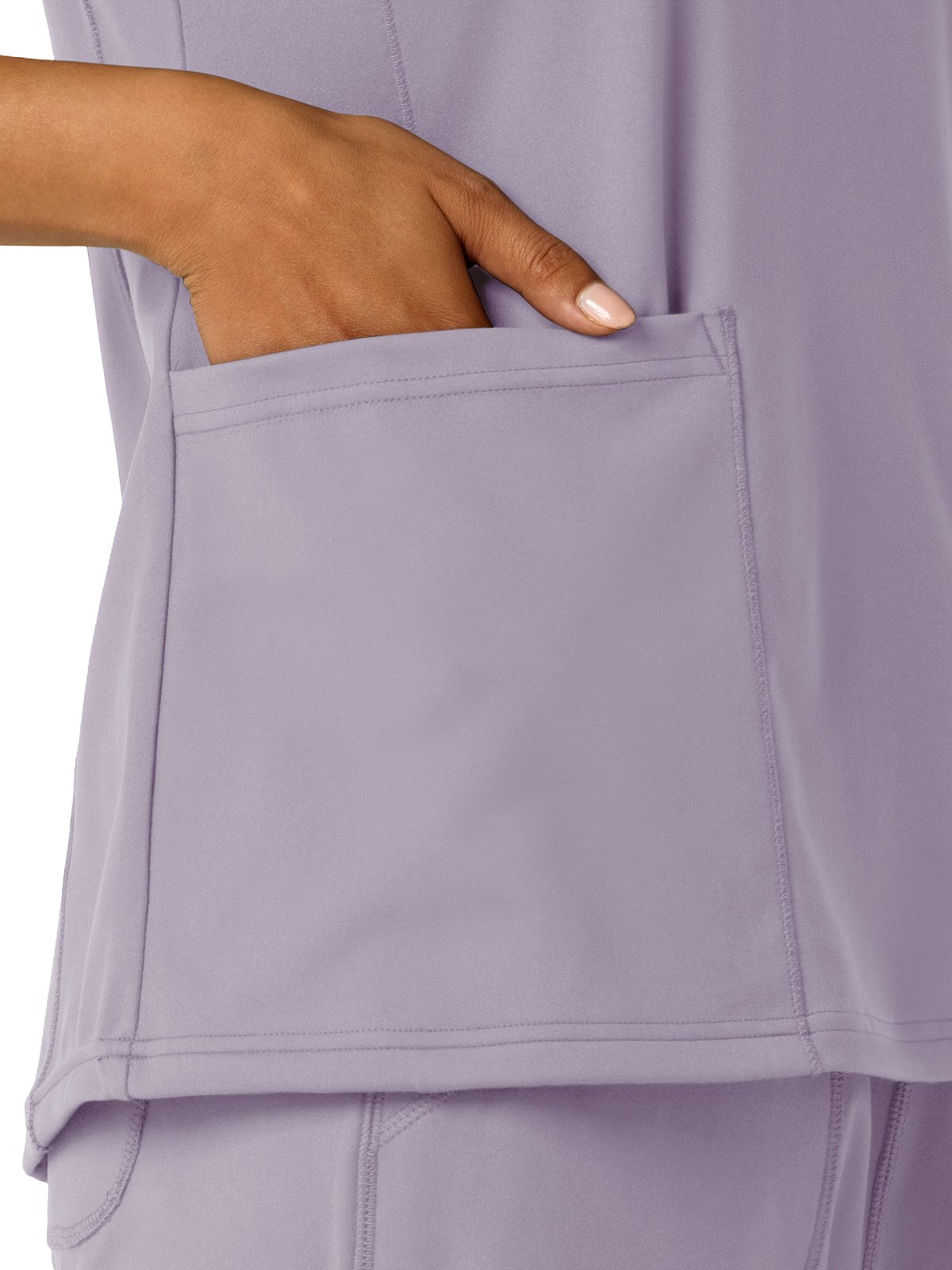 Wink - Renew Knit - Women's Two-Pocket V-Neck Scrub Top 14