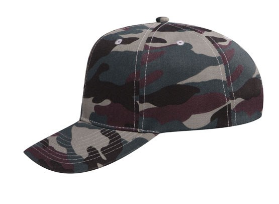 OTTO CAP Camouflage 6 Panel Mid Profile Baseball Cap 19
