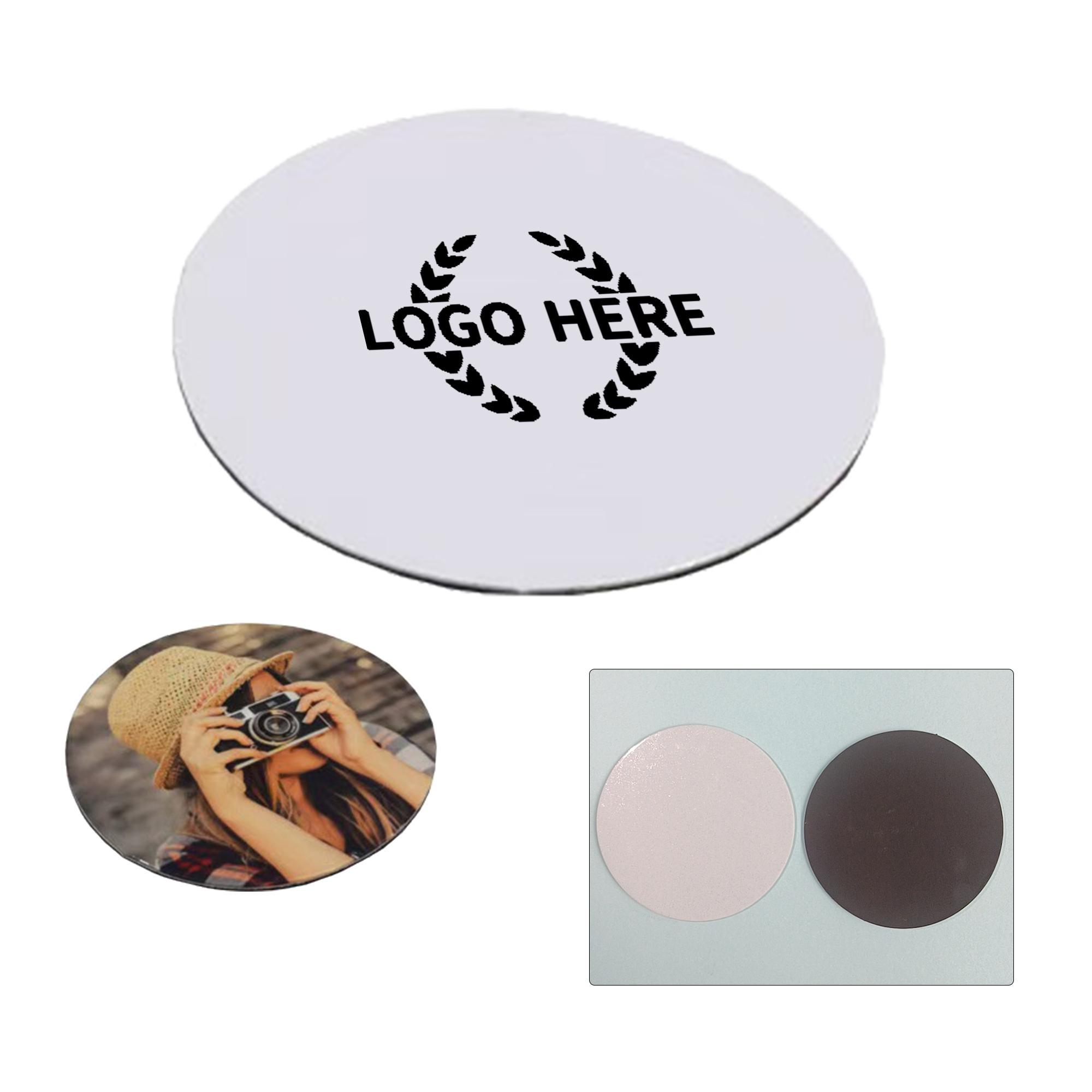 Custom Circular Refrigerator Magnets 2