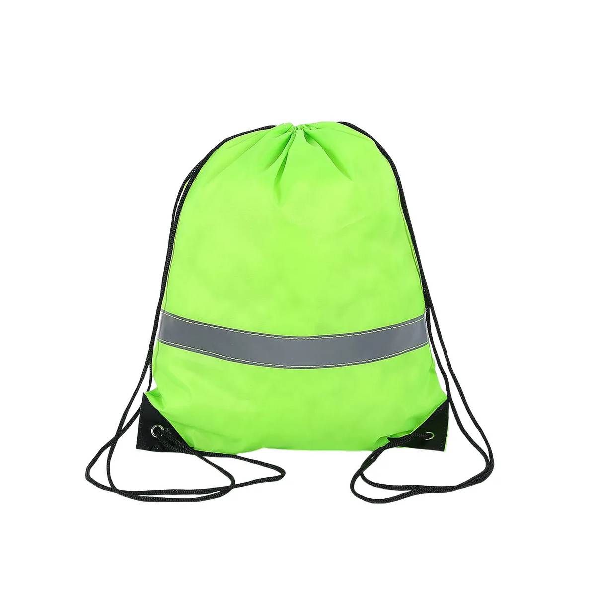 High Visibility Drawstring Backpack for Night Safety 7