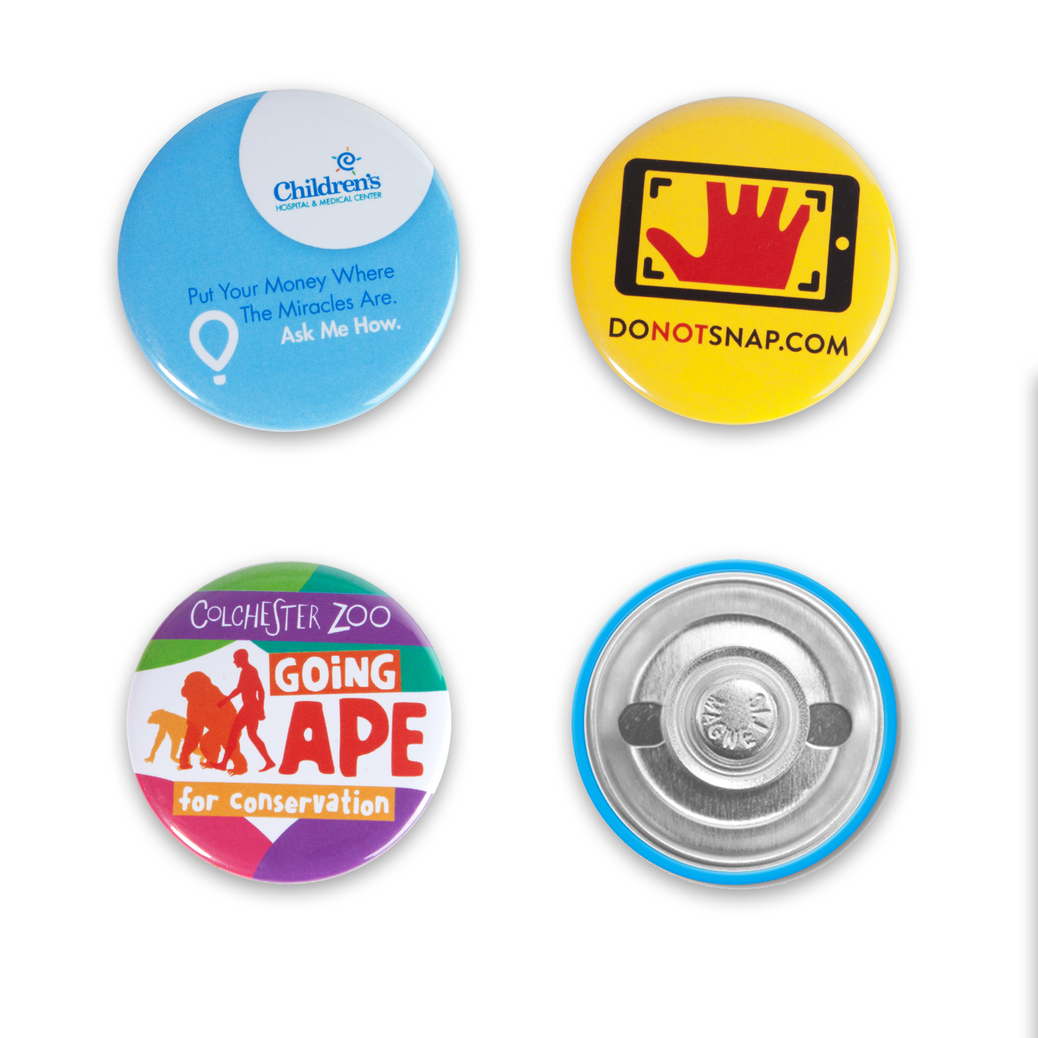1.5" Circle Magnet Back Button 1