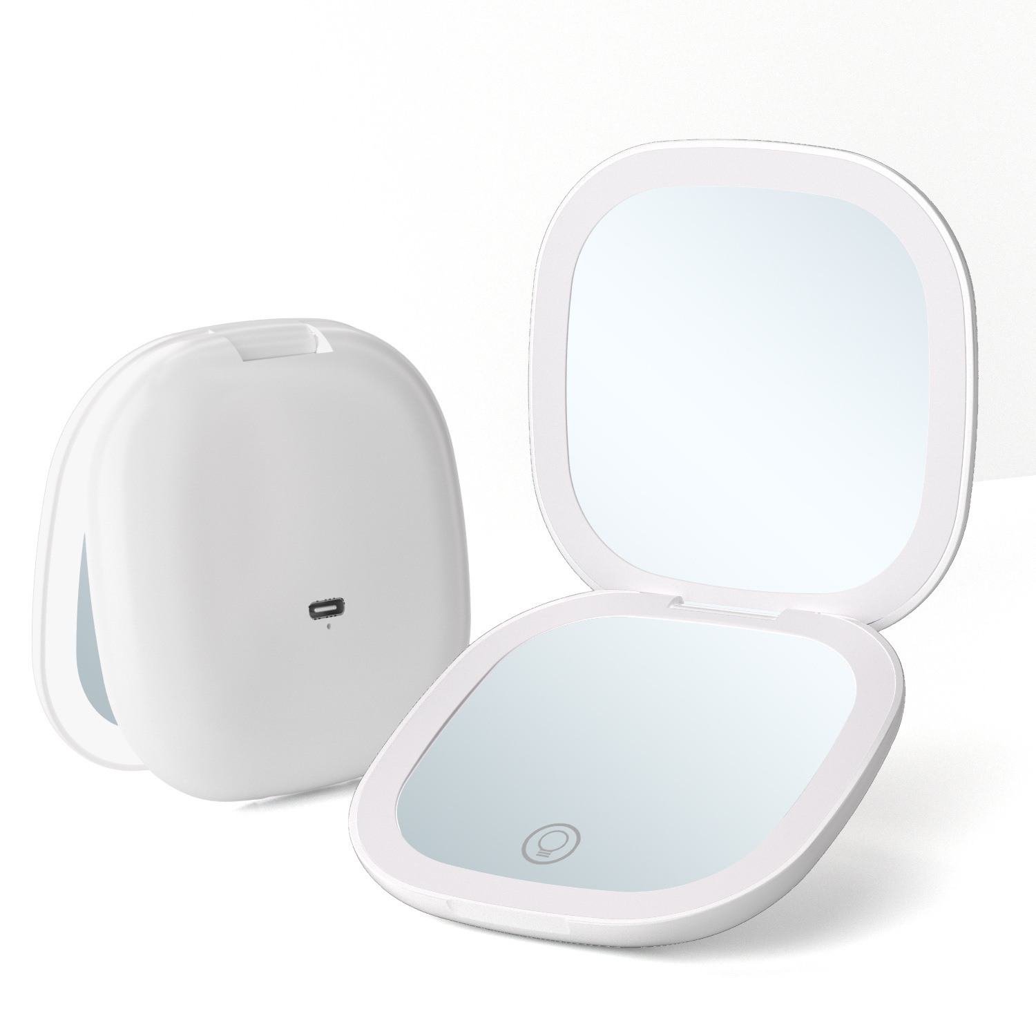 Lighted Travel Makeup Mirror 6