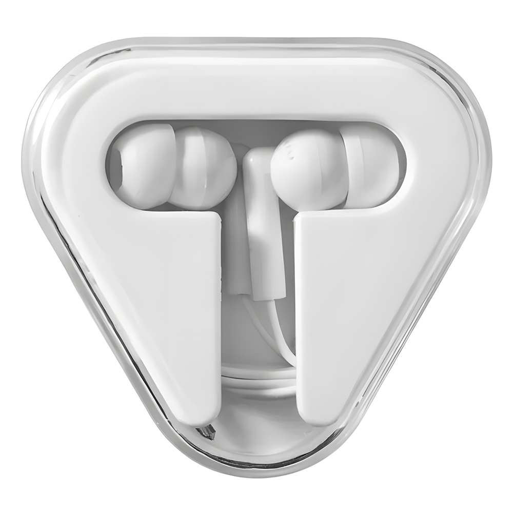 Travel Ear Buds In Triangle Case 3