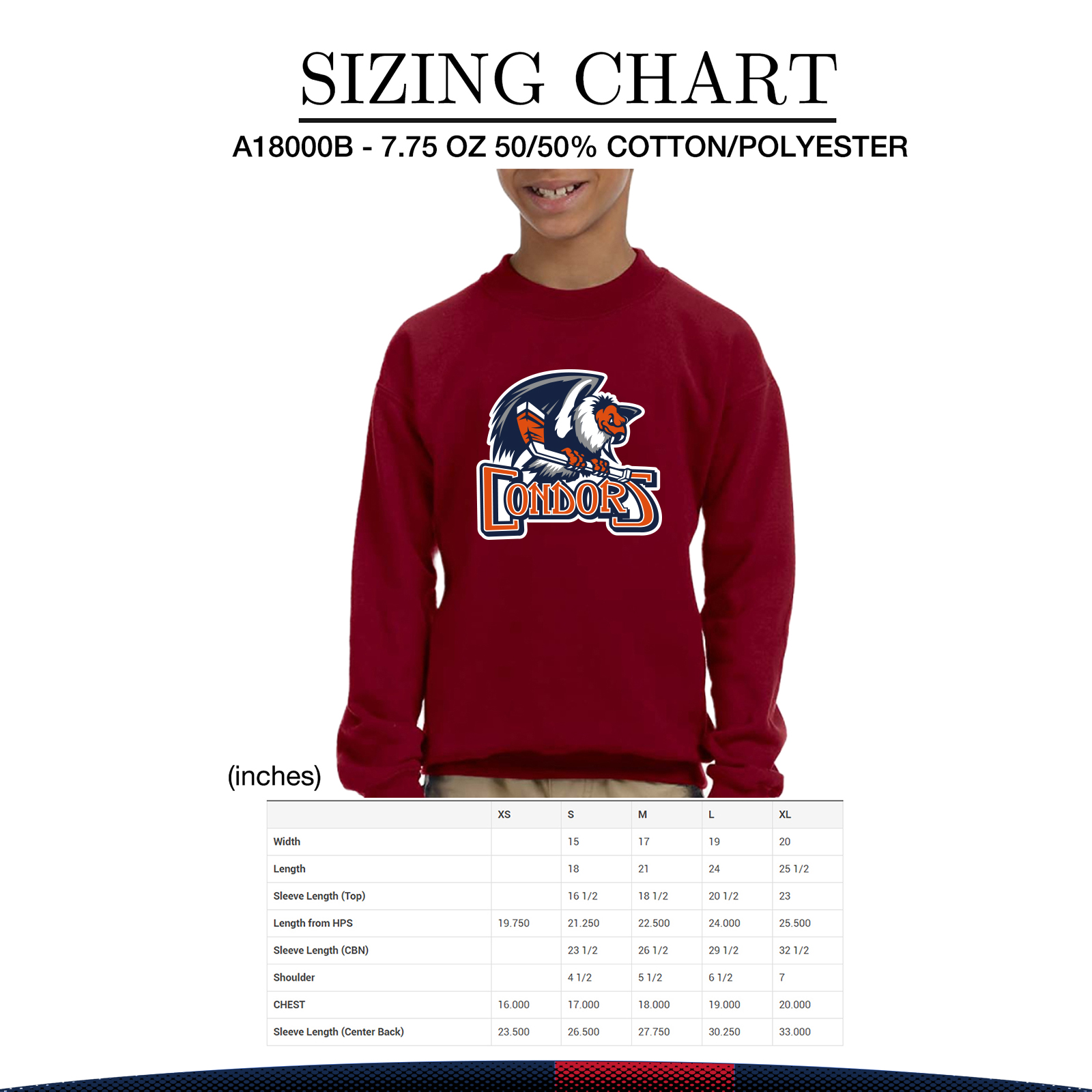 Gildan® Youth Cotton Crewneck Sweatshirts 6