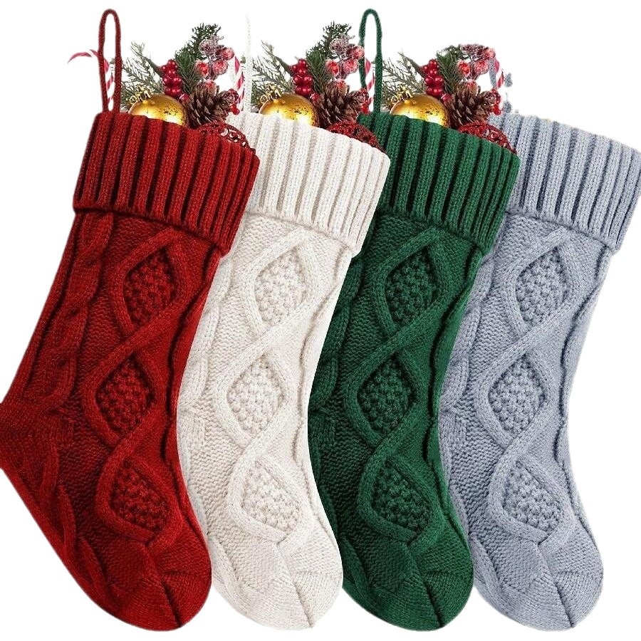 Knitted Christmas Stockings 7