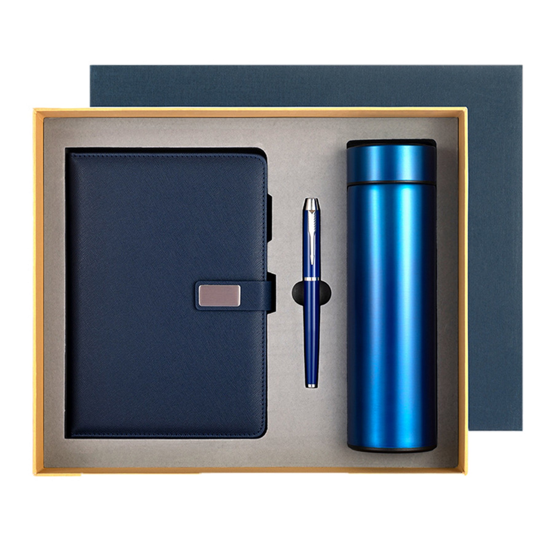Gift Set Including Bottle/ Pen And Notebook 3