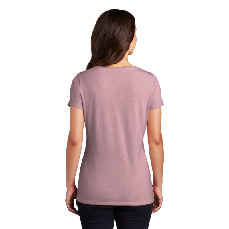 District Women's Perfect Tri V-Neck Tee. 100