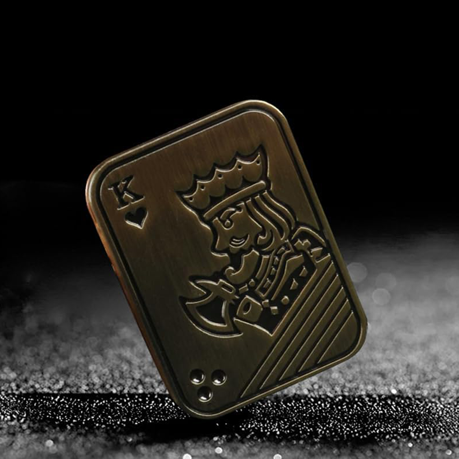 Magnetic Metal Poker Push Card Fidget Slider Toy 7