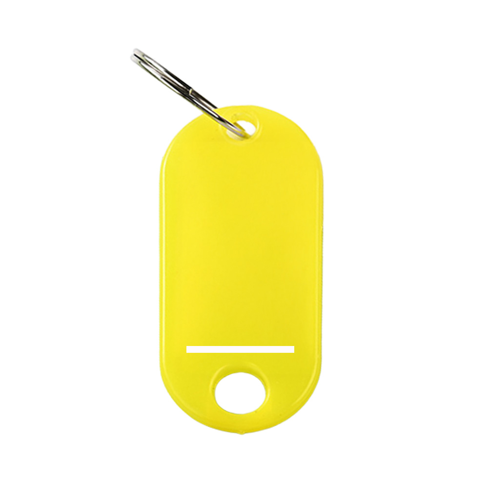 Plastic Key Tags With Label Window 13