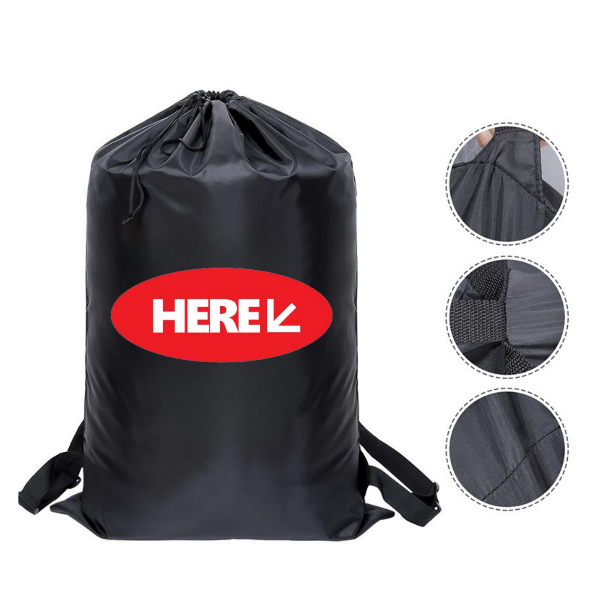 Laundry Bag With Shoulder Straps 3