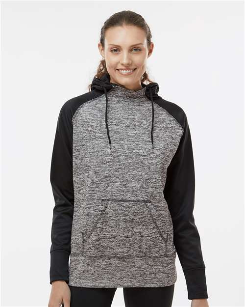 Women's Colorblocked Cosmic Fleece Hooded Sweatshirt - 8618 24