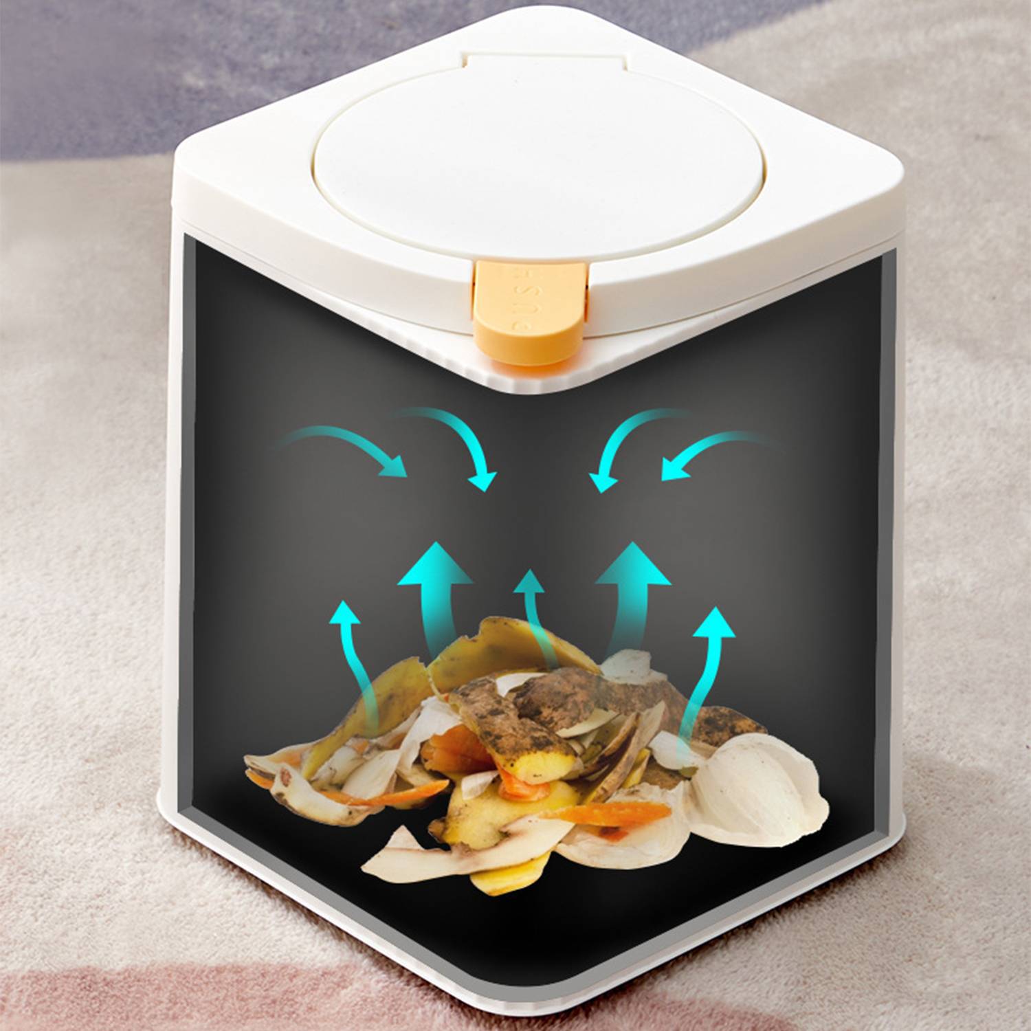 Cartridge Cap Trash Can 5