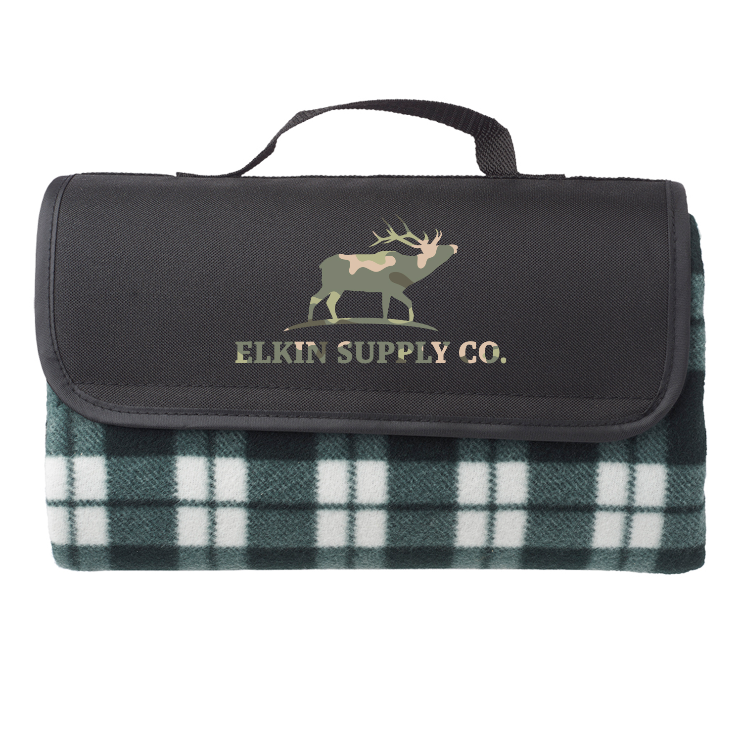 Montclair Roll-Up Picnic Blanket (1 Color Imprint) 3