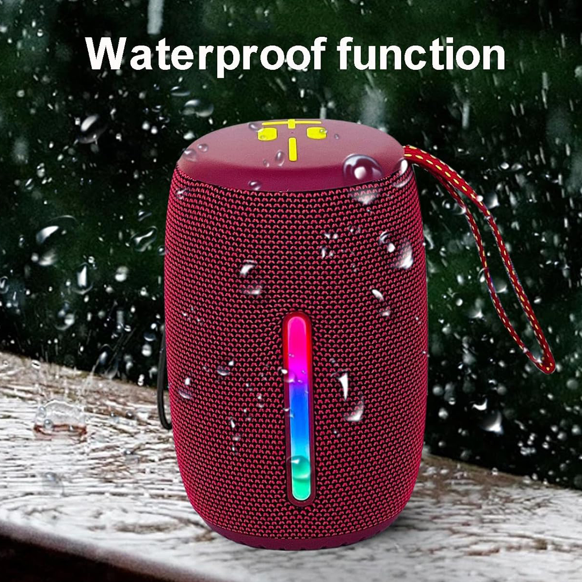 Wireless Wireless 5.1 Speaker with LED Lights 3