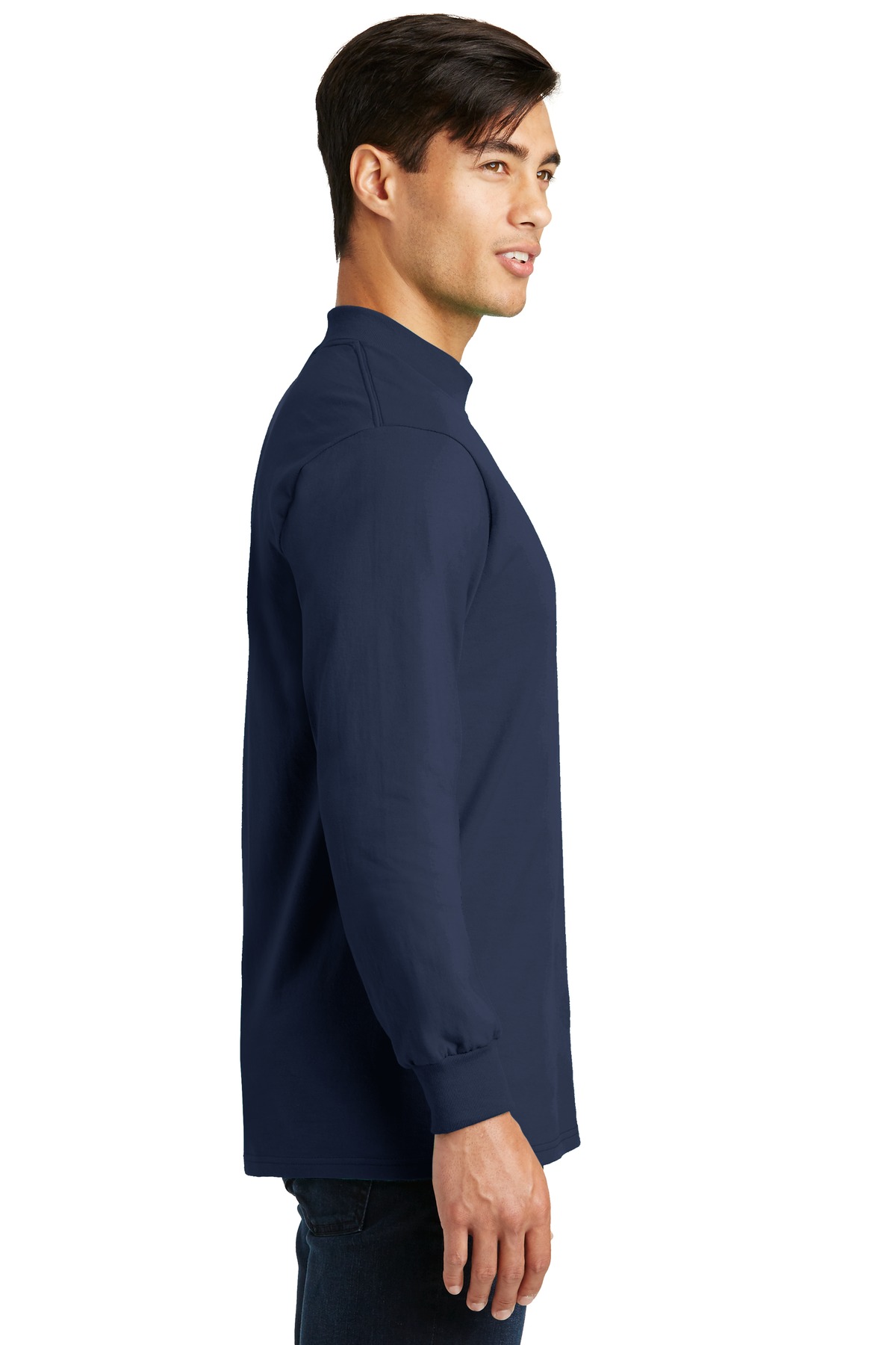 Port & Co Essential Mock Turtleneck. PC61M 24