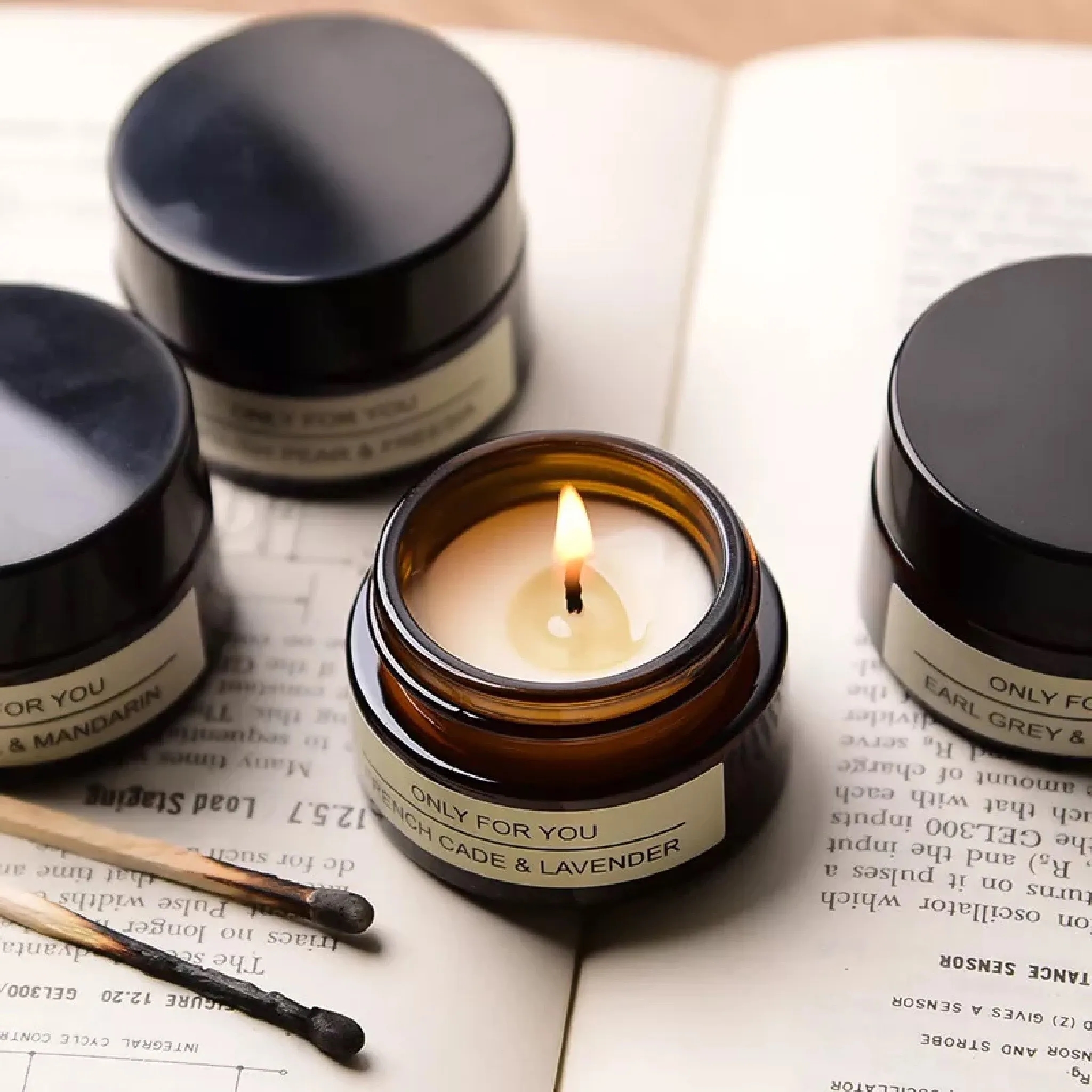 Soy Wax Candle Gift MOQ 50PCS 2