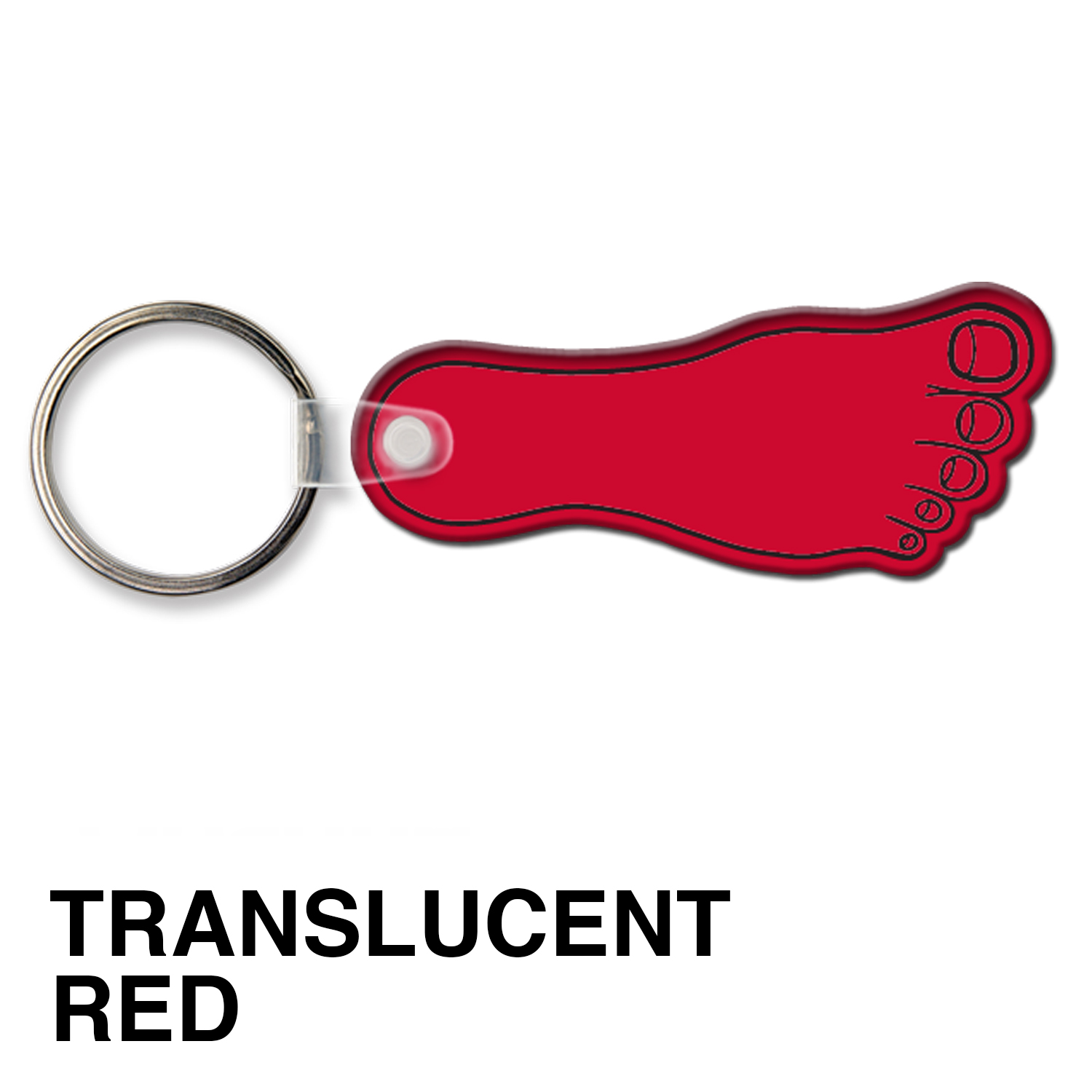 Foot Key Tag (Spot Color) 8