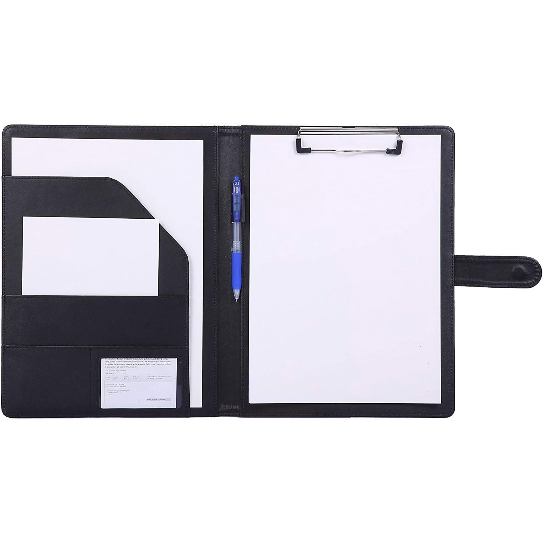 Faux Leather Storage Clipboard 6
