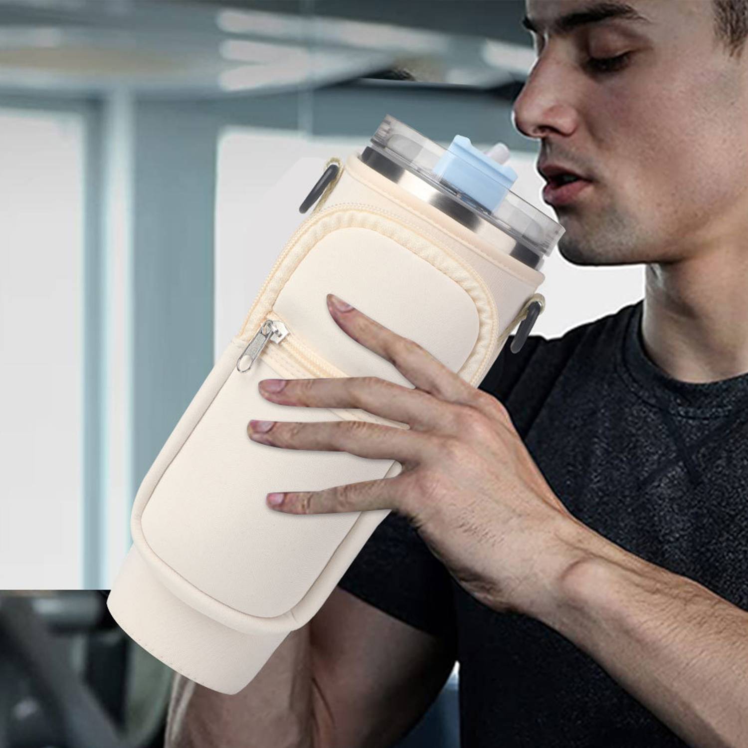 40oz Water Bottle Carrier Bag 2