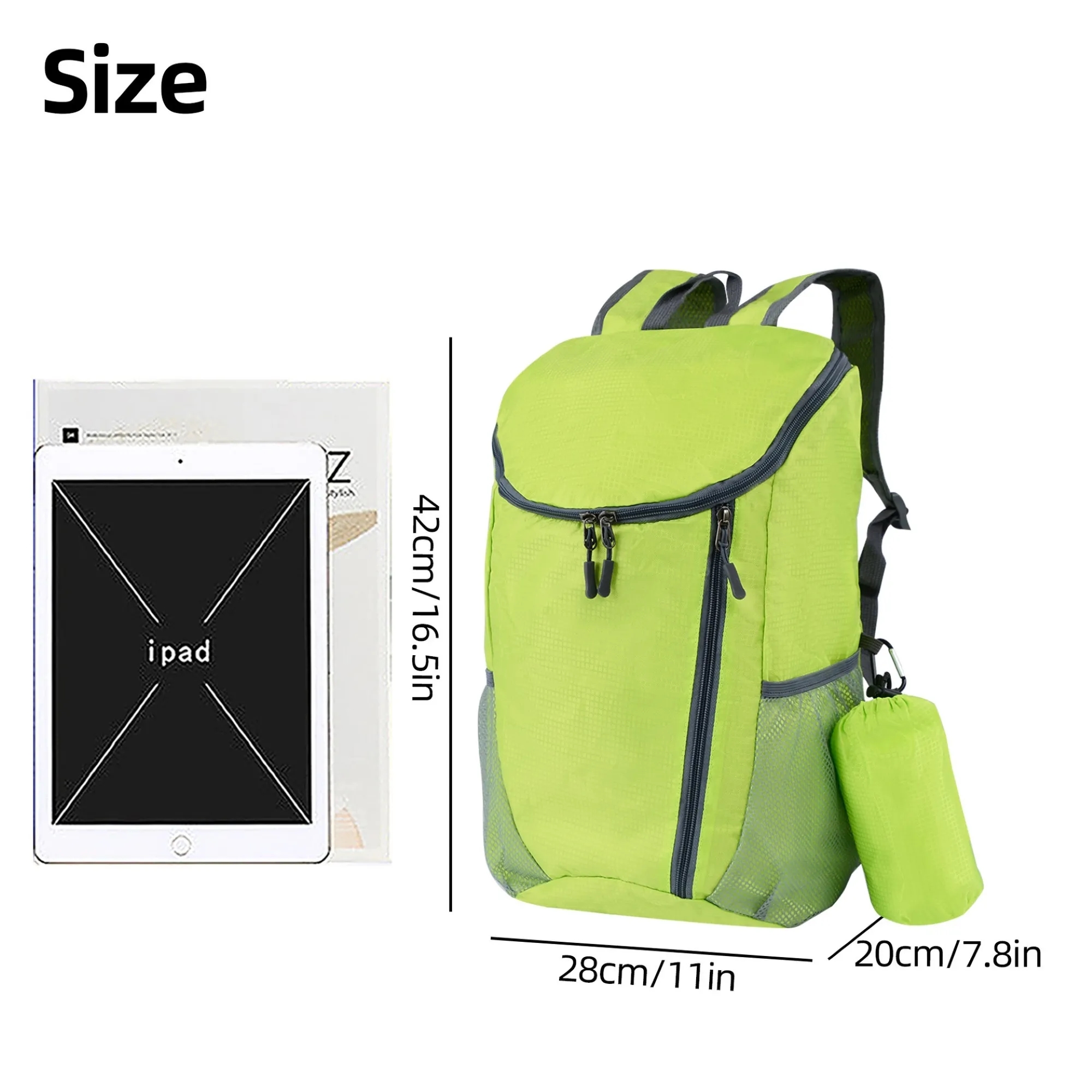 Foldable large Capacity Outdoor Backpack 5