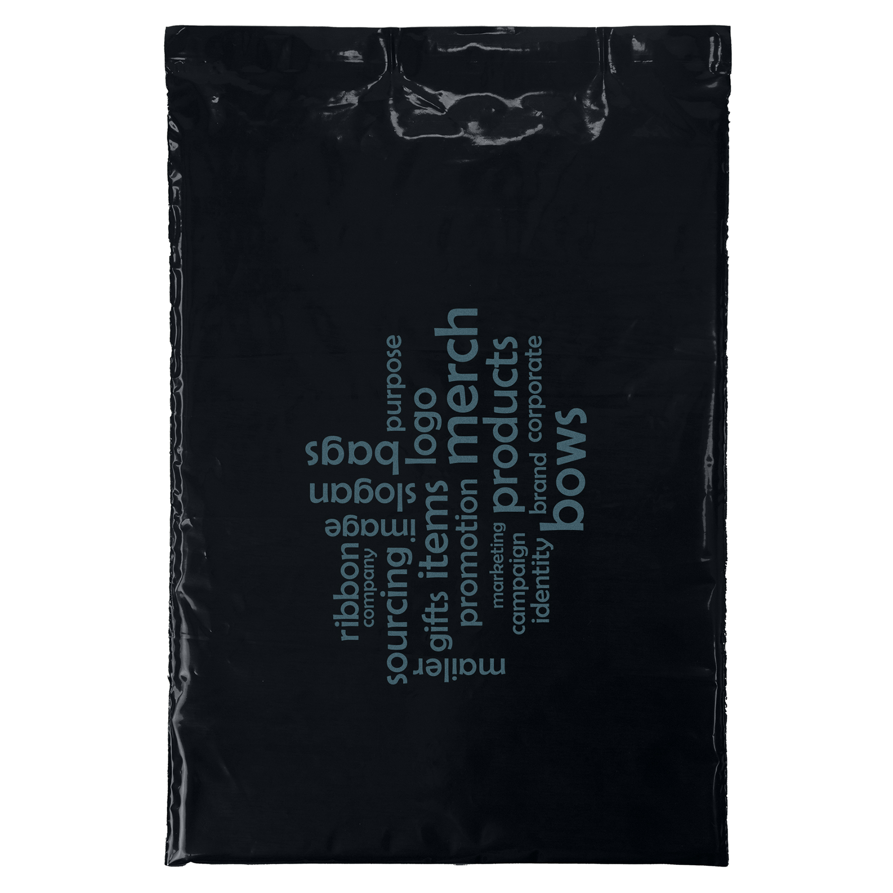 12W x 15 1/2H Plastic Mailer - Flexo Ink Print 4