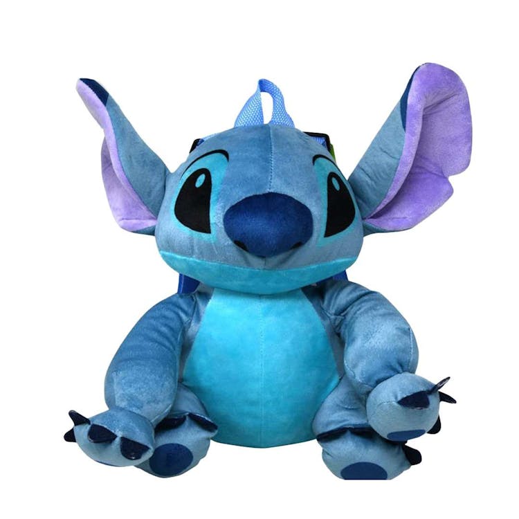 Stitch Full Body Plush Backpacks - Blue 12" 2