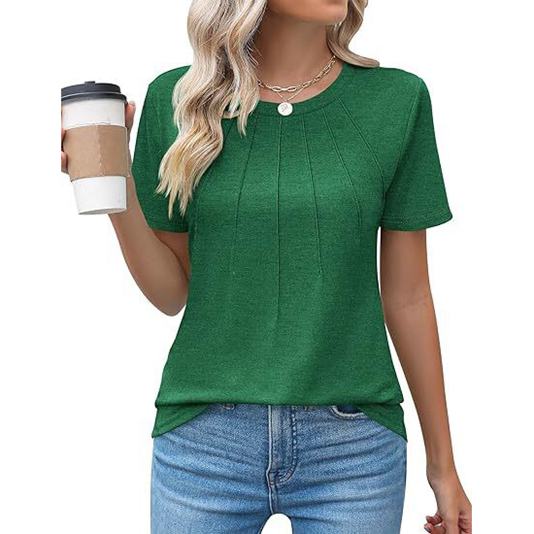 Blouses for Women Short Sleeve Shirts  2