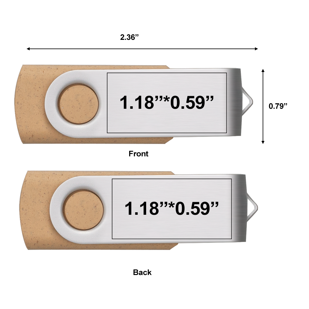 Batavia Eco-Friendly Swivel USB 8