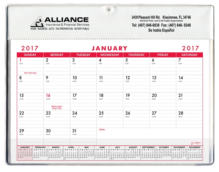 Super Economy Calendar Pad 3