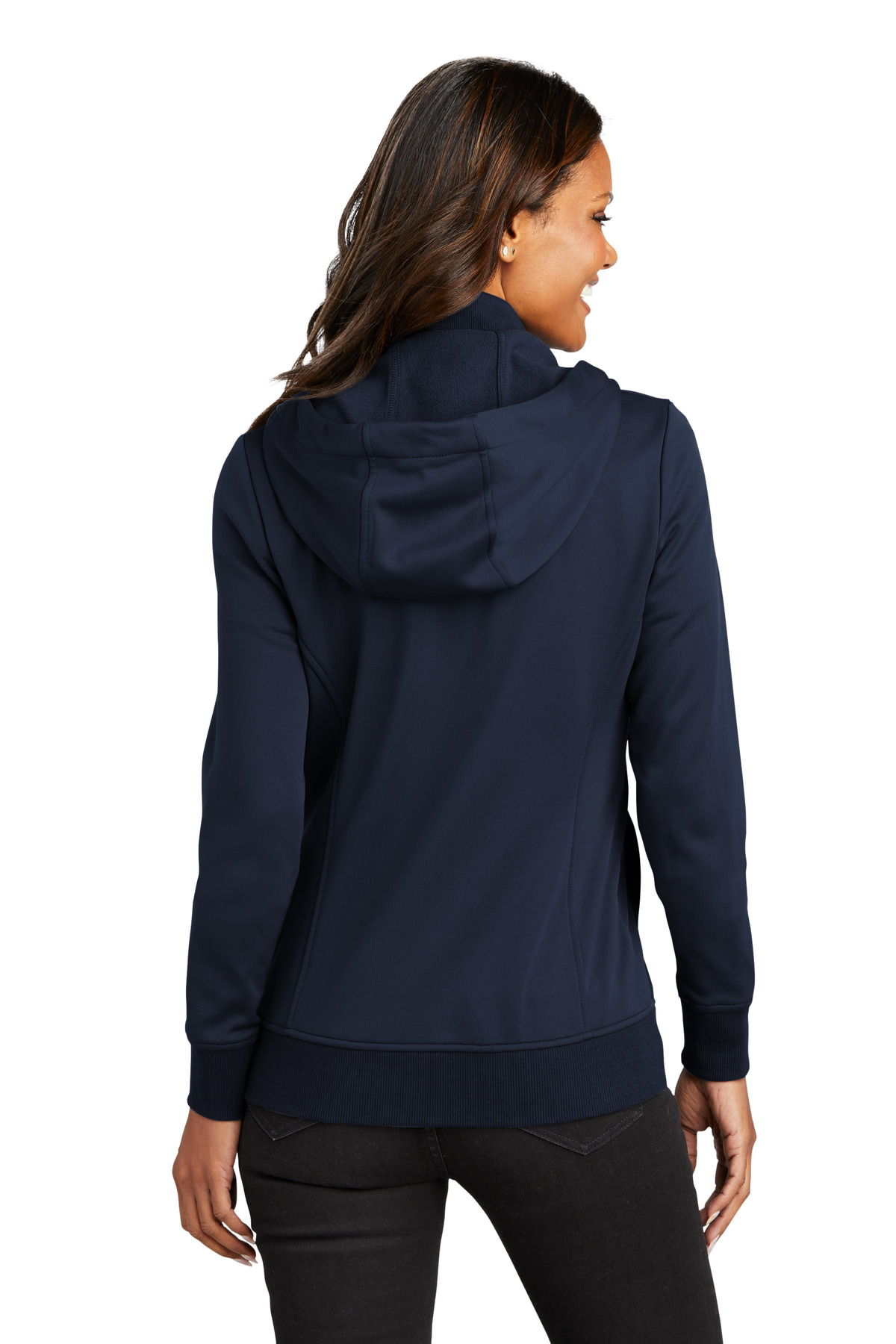 Port Authority Women's Smooth Fleece Hooded Jacket L814 6