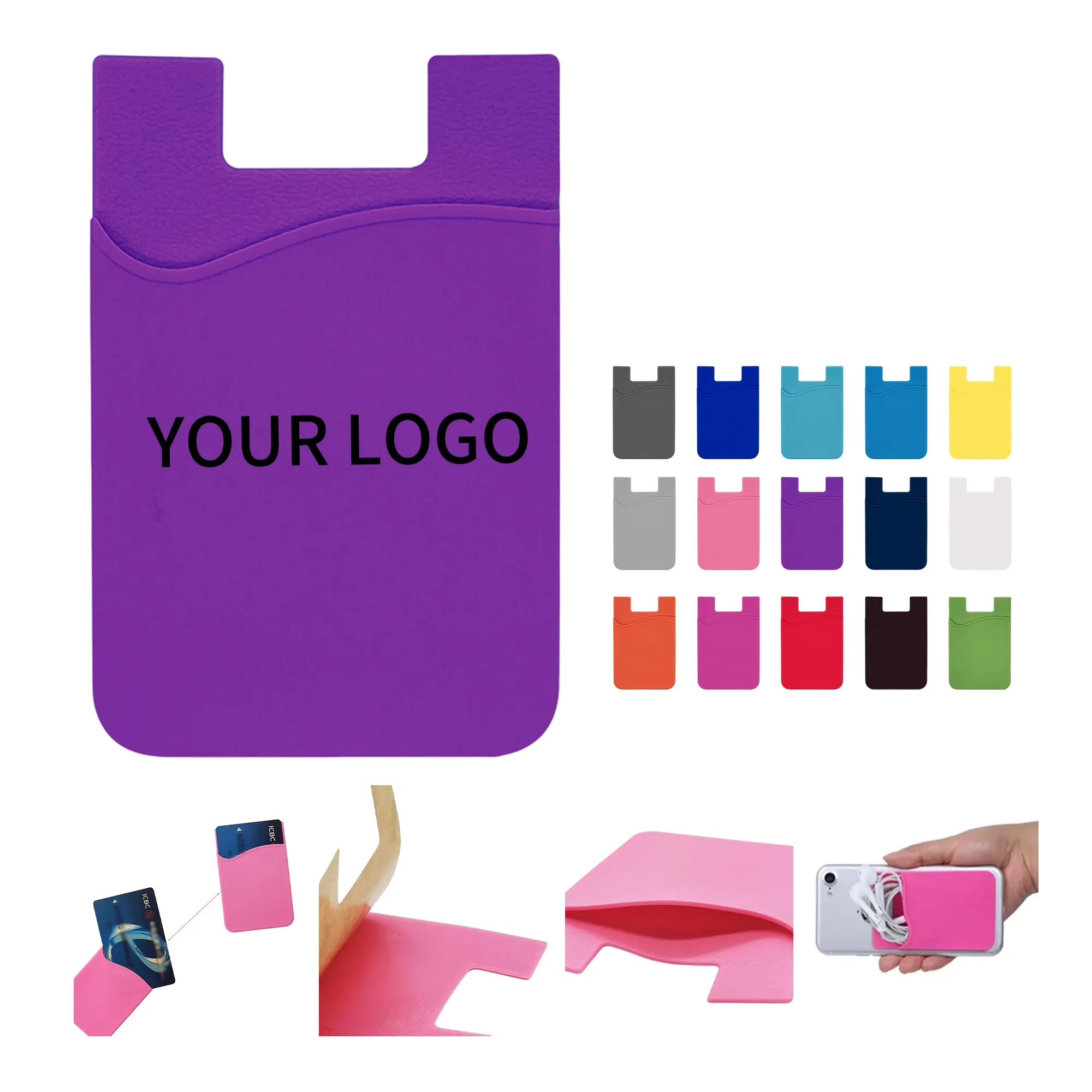 Silicone Phone Wallet 16