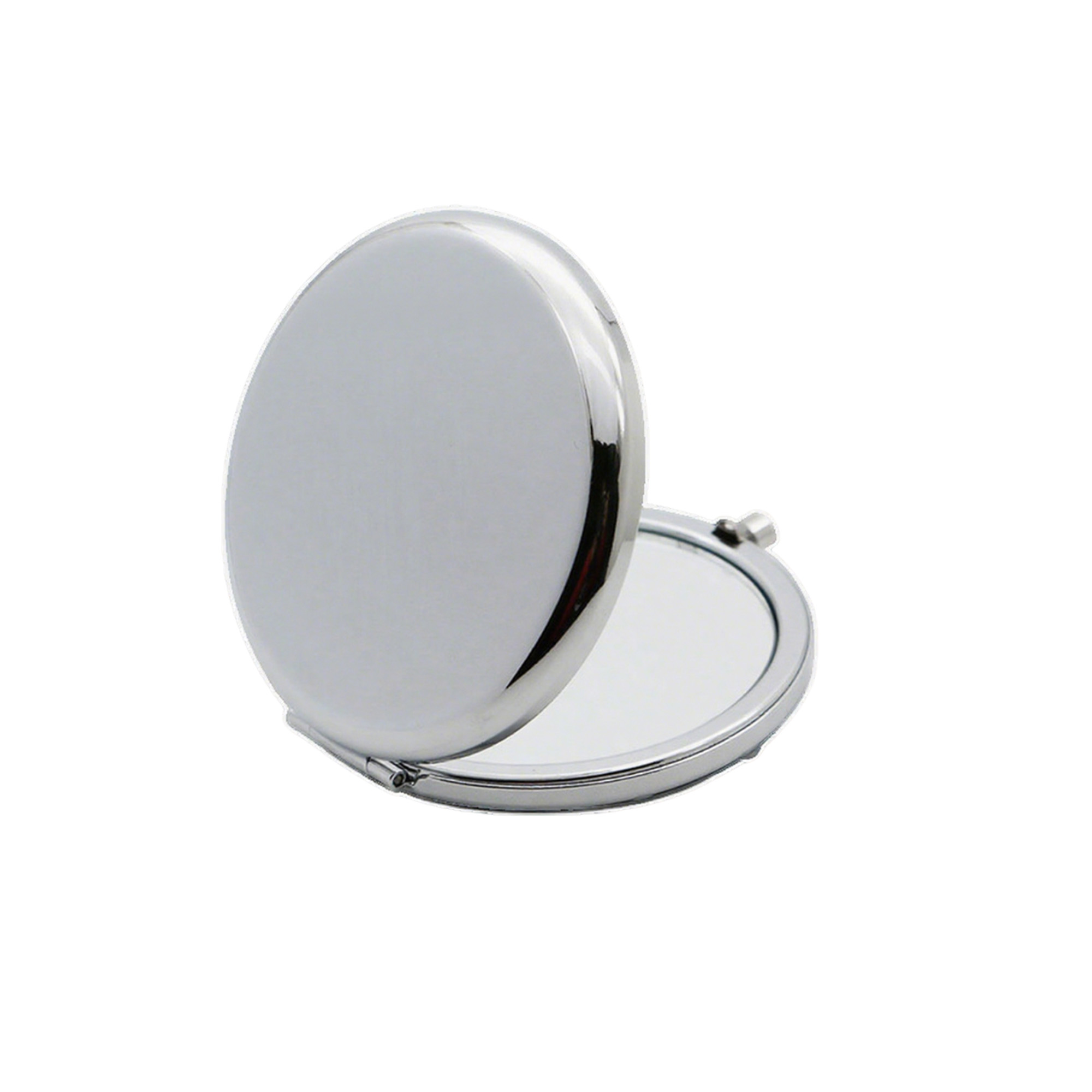 Dual Sided Folding Pocket Mirror With Magnifier 2.6" 4