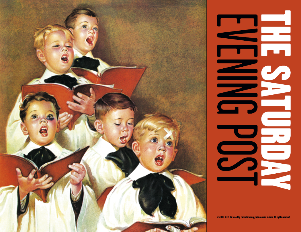 Good Value™ The Saturday Evening Post - Stapled Calendar 21