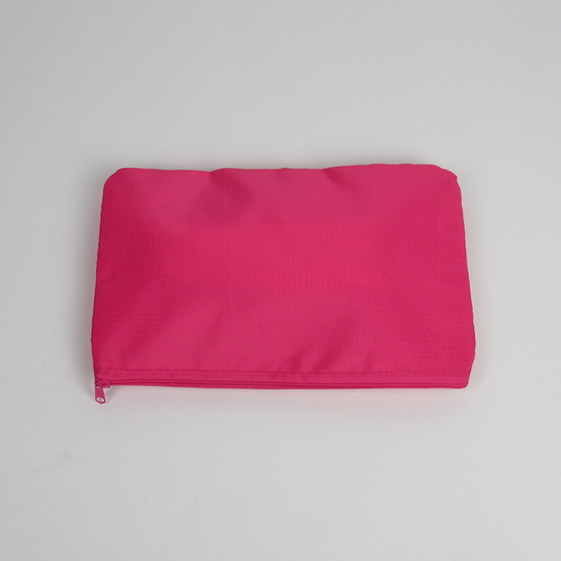 Custom Logo Printed Zipper Cosmetic Bag Makeup Bag 2