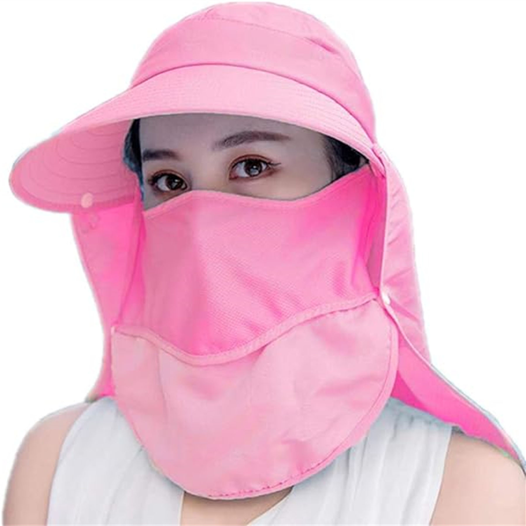 Multifunctional Wide Brim Sun Hat 9