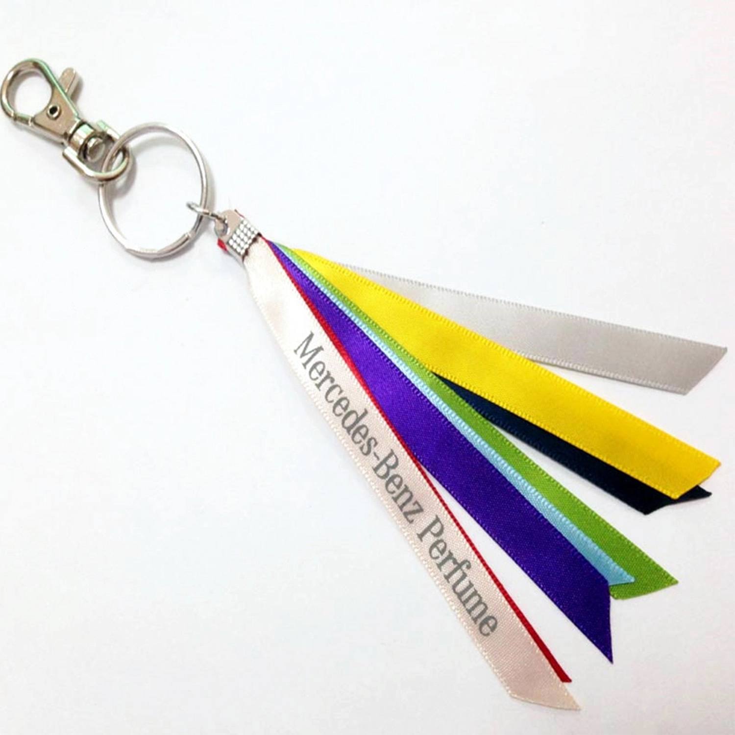 Key Ring W/ Thumb Hook & Ribbons 3