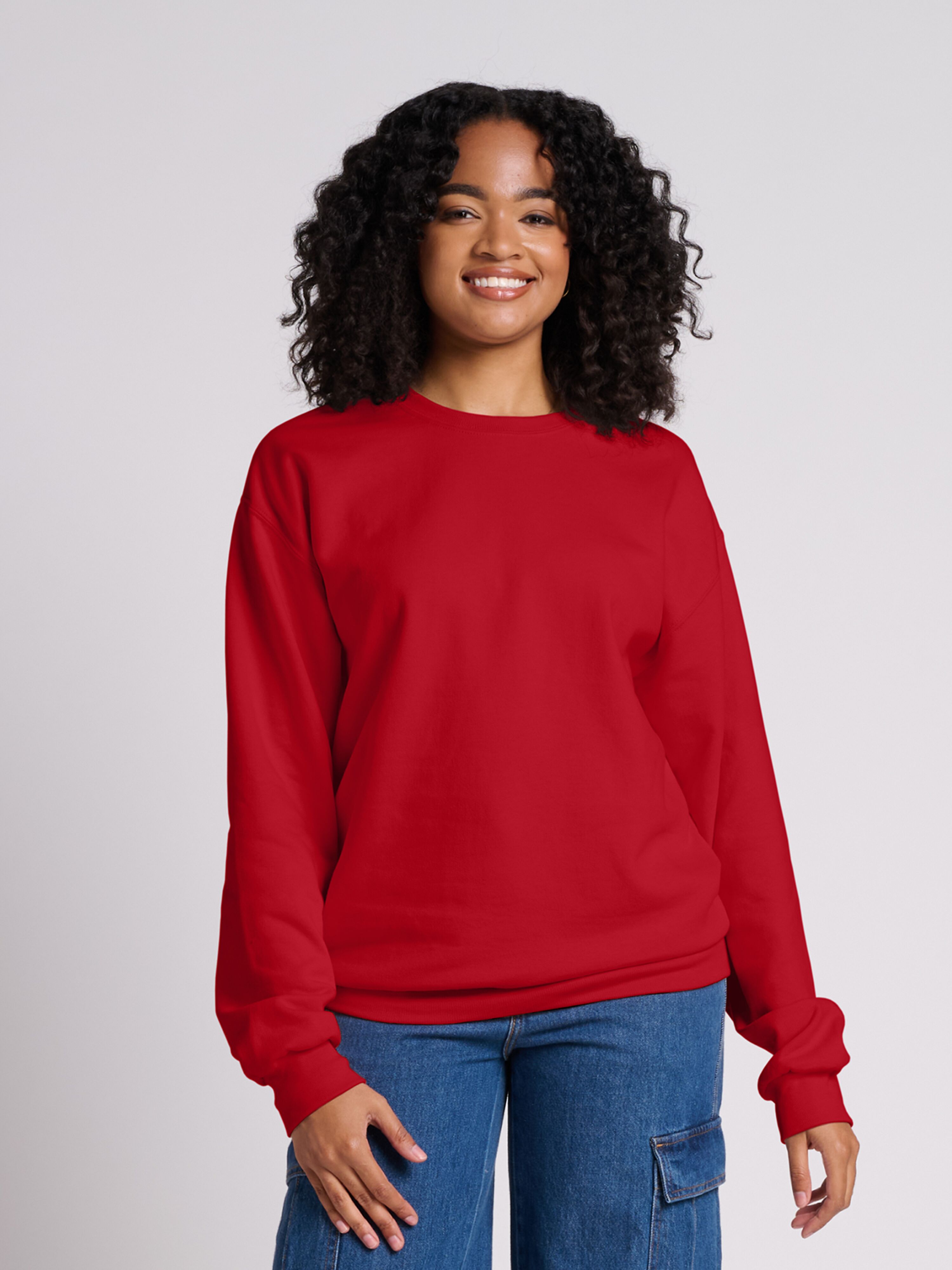 NEW JERZEES Ultimate™ CVC Ring-Spun Unisex Sweatshirt 3