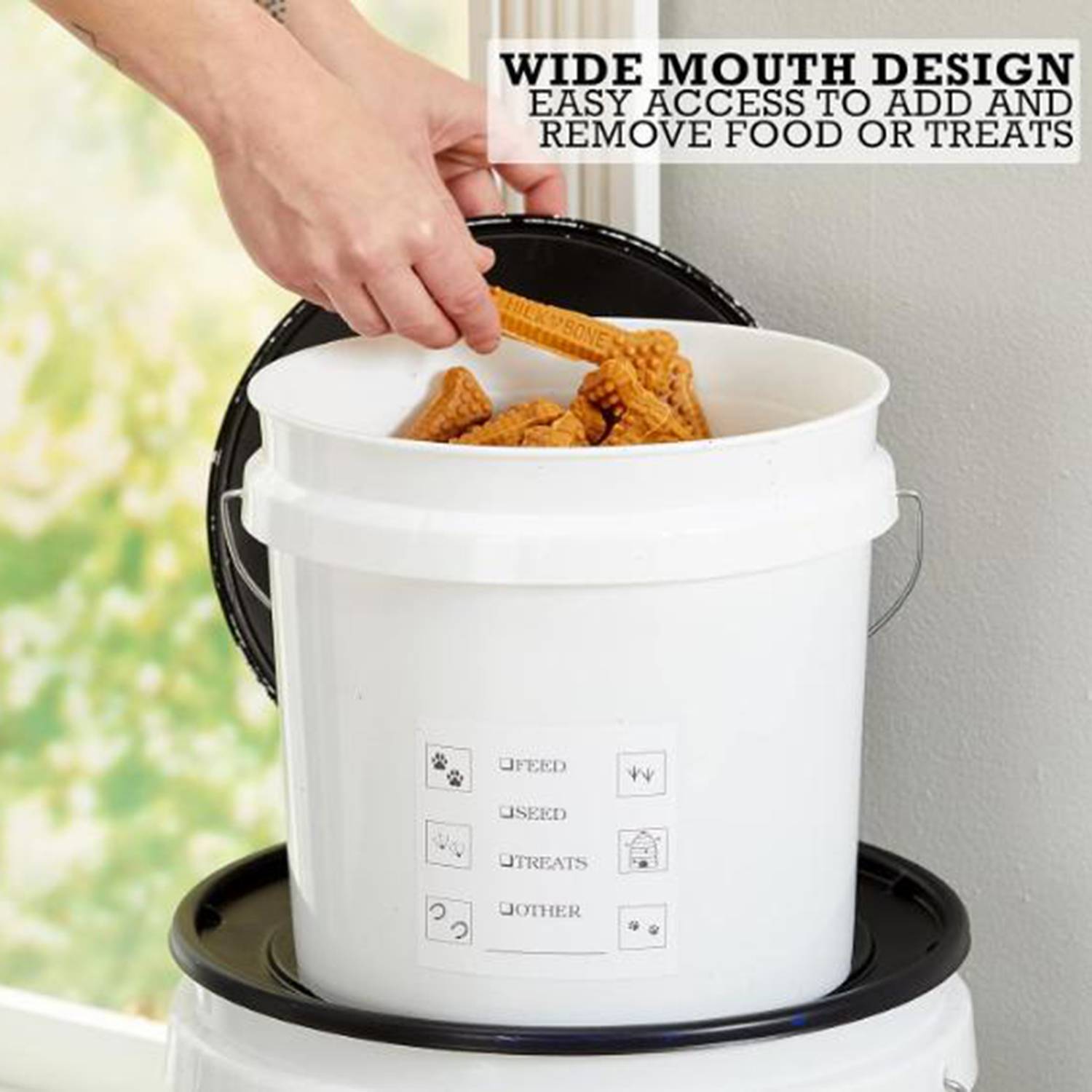 Moisture-Proof Pet Food Storage Bucket For Home Use 4
