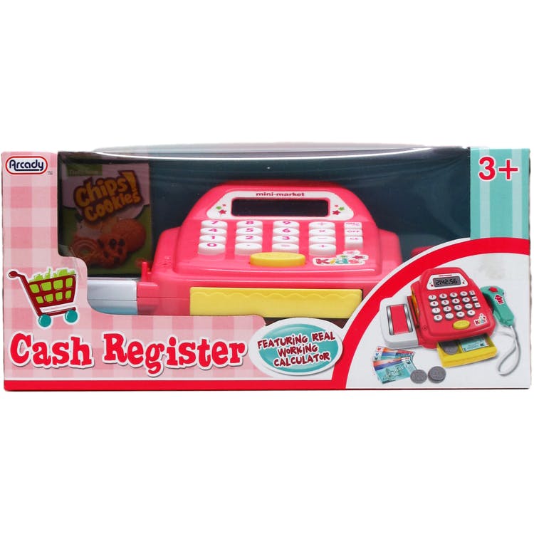 Cash Register Play Sets - Pink Ages 3+ 2