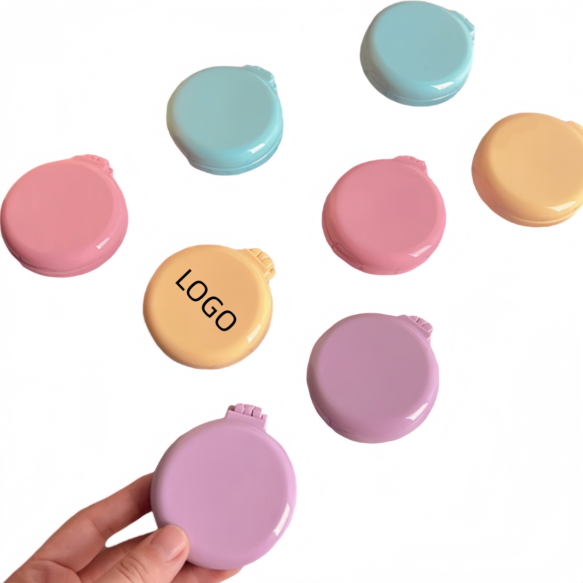 Foldable Travel Mirror Hairbrush Round 2