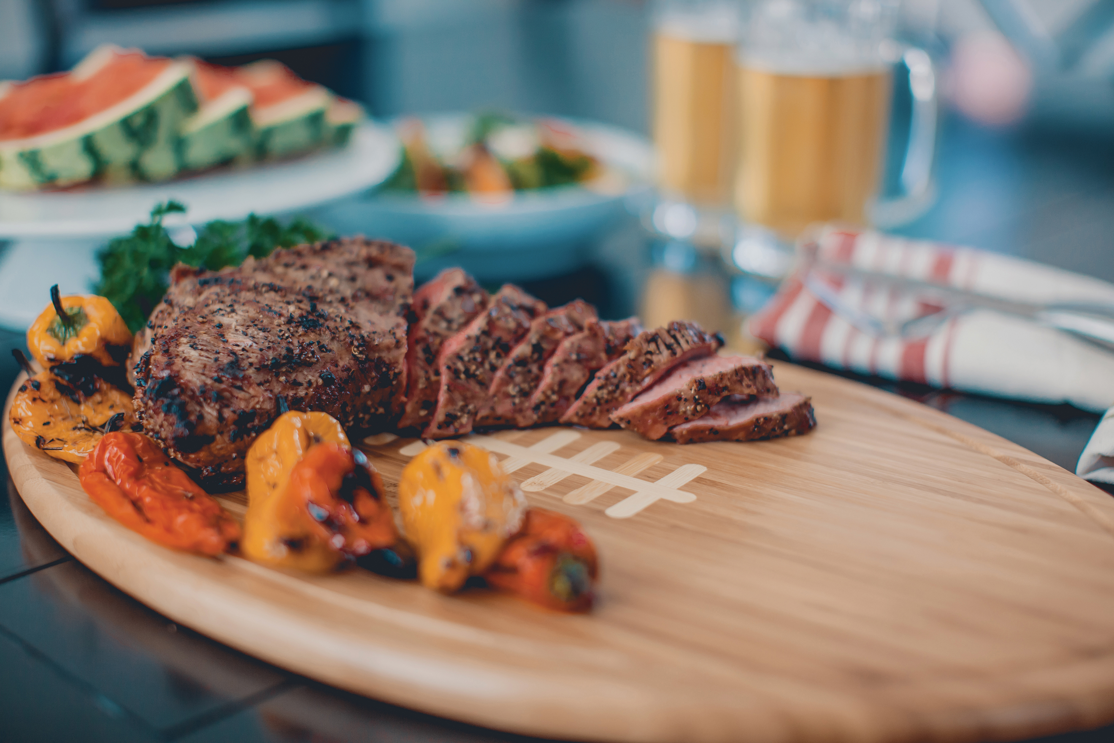 Kickoff Football Cutting Board & Serving Tray 3