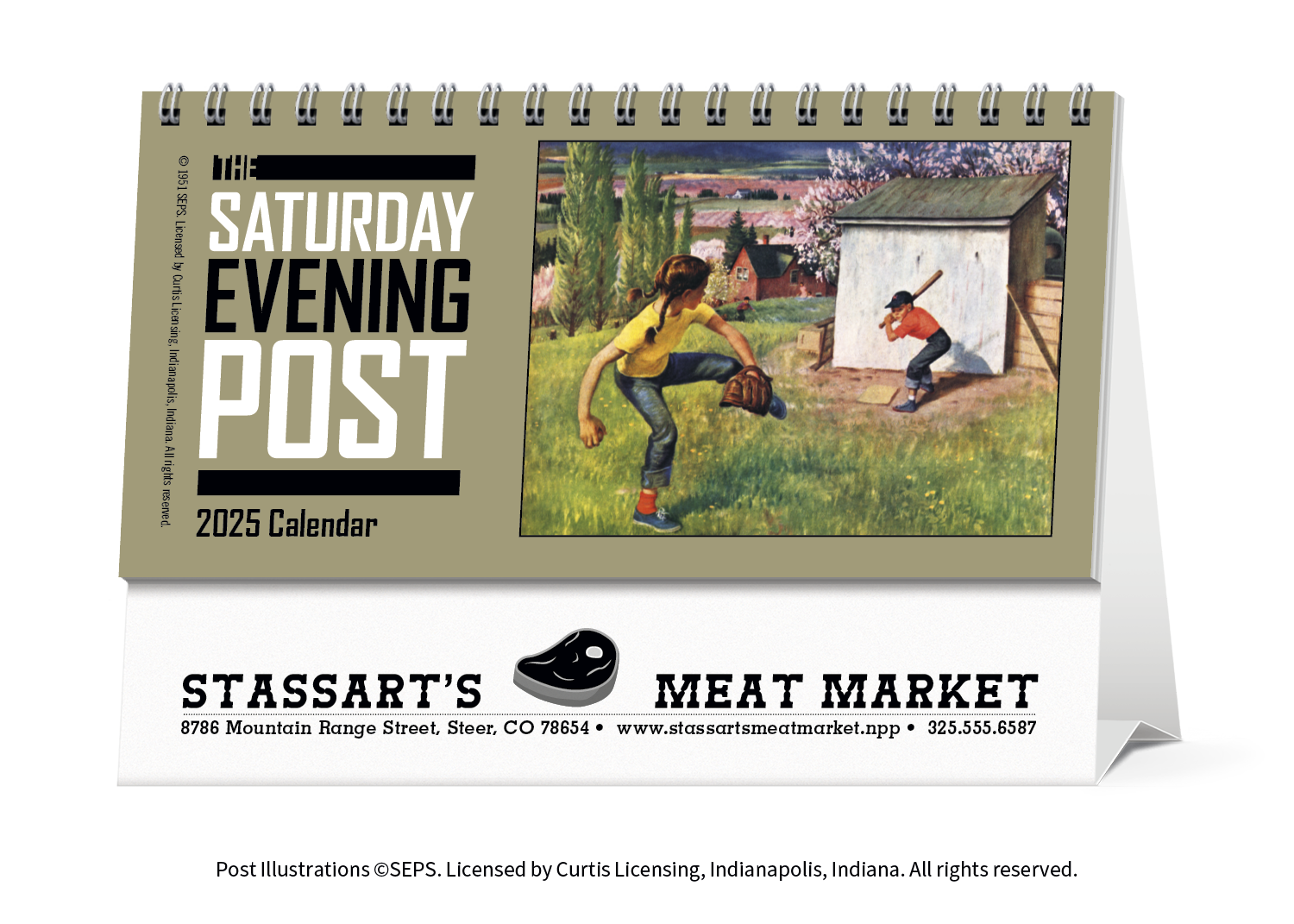 Triumph® Calendars The Saturday Evening Post Desk Calendar 19