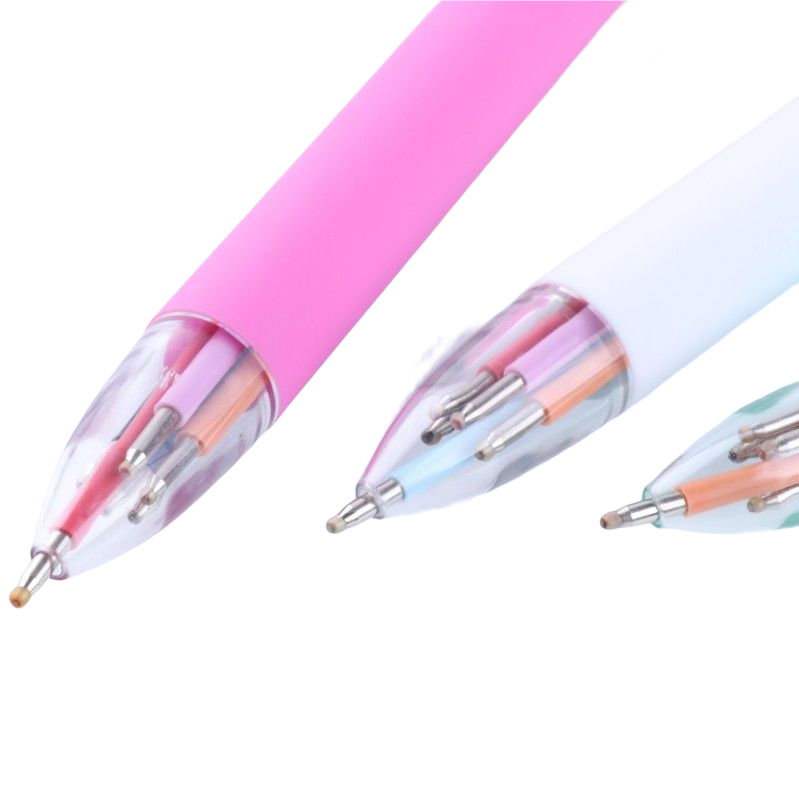 Six Color Inks Ballpoint Pen 2