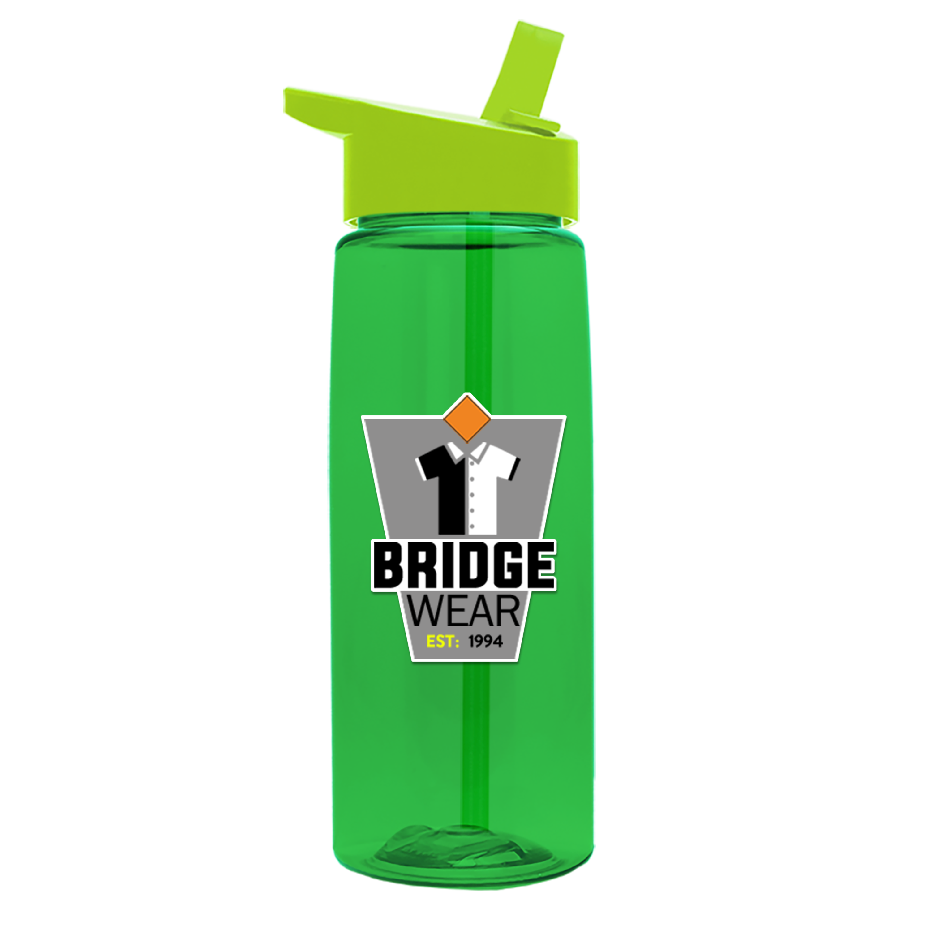 Garyline® Flair Tritan® Bottle with Flip-Straw Lid - 26 oz. 235