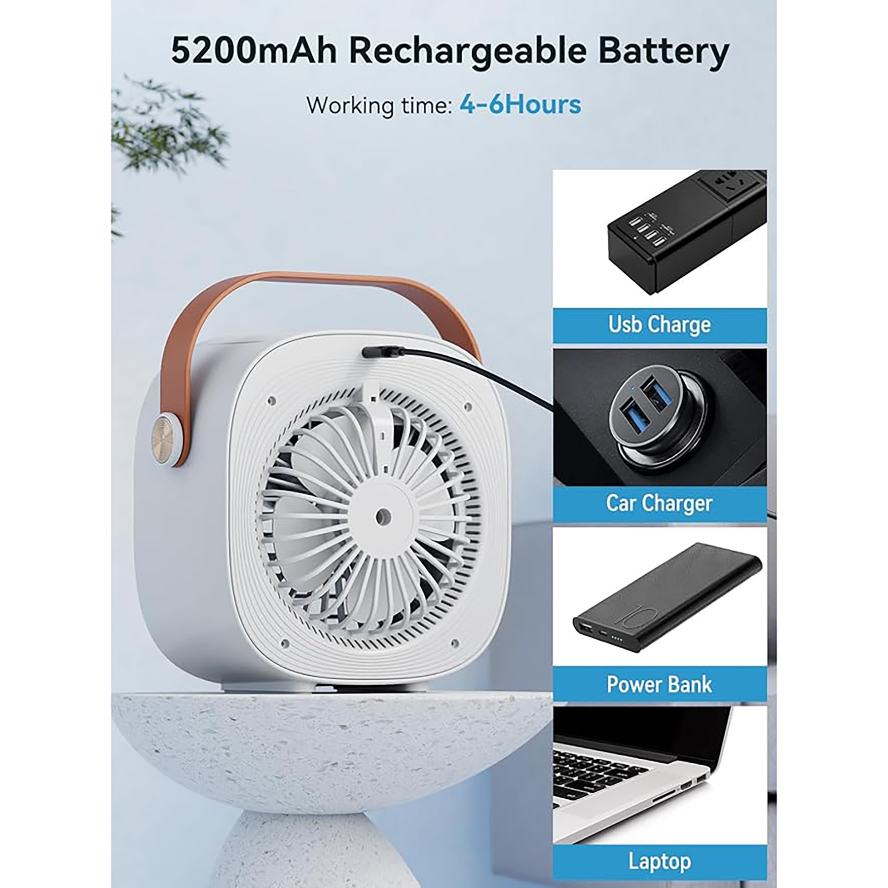 Portable Air Conditioner Fan 4