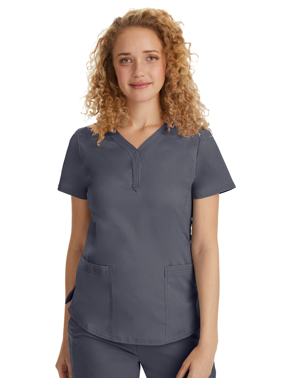 Healing Hands - HH Purple Label - Women's 2-Pocket Jane Triple-Needle Stitching Top 20