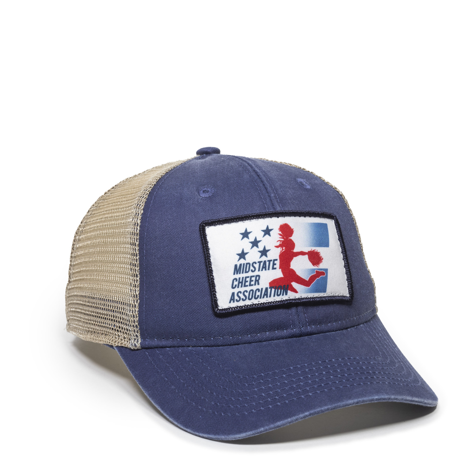 Ladies Fit w/Ponytail Mesh Back Cap 7